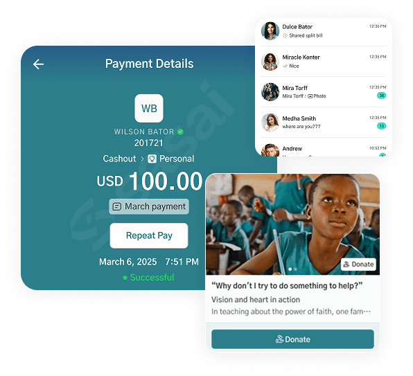 Pay Chat Interface